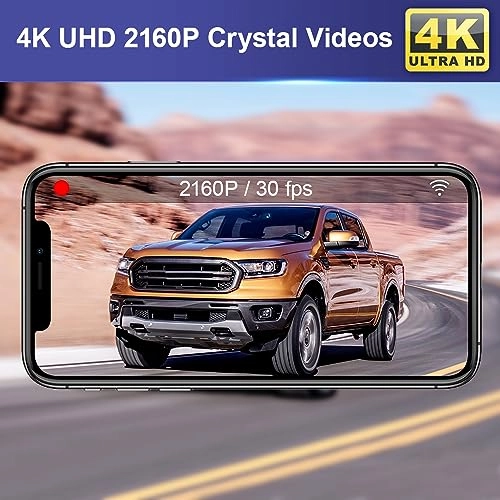 4K Dash Cam - 2160P/30fps