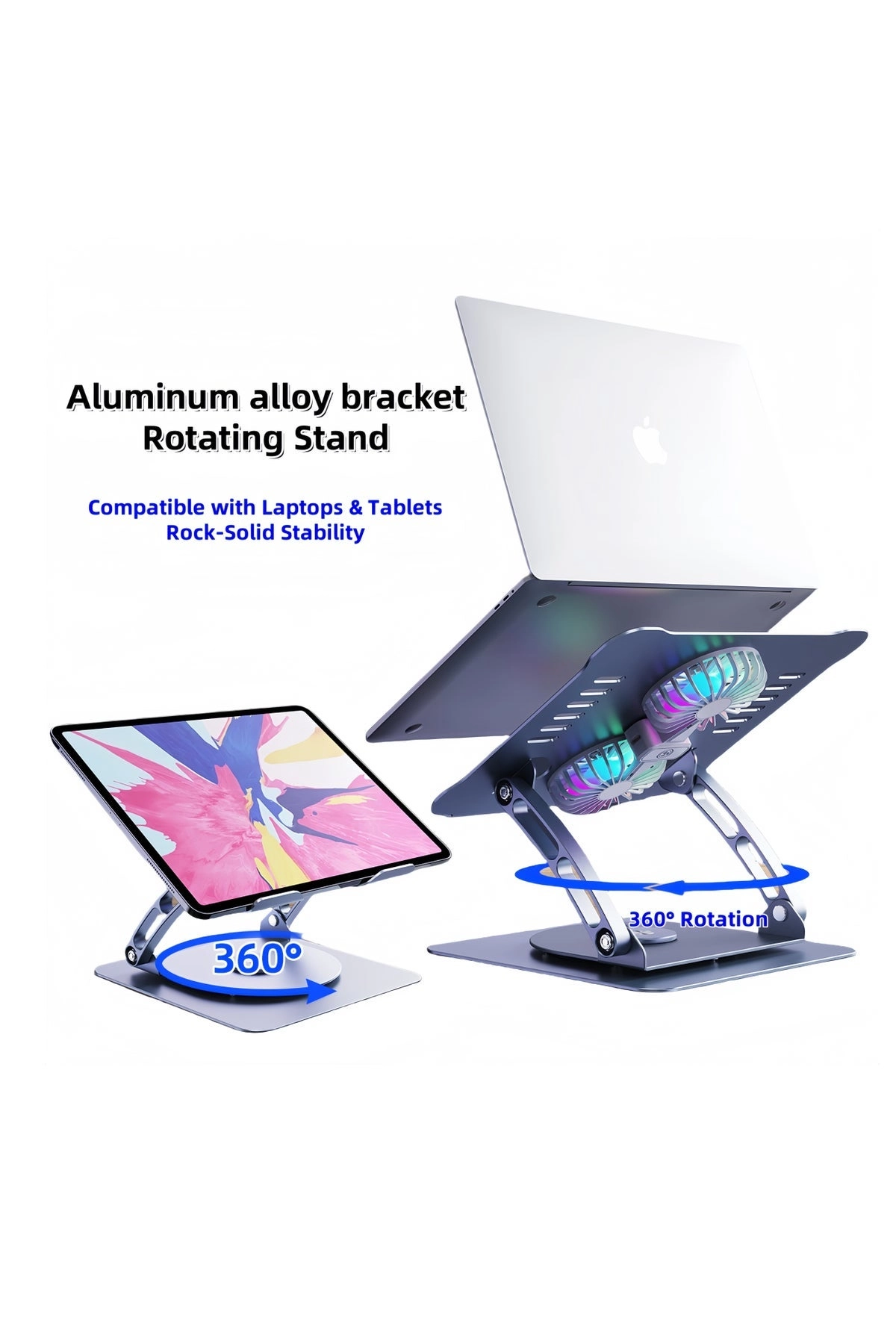 Aluminum Alloy Cooling Stand - 9-15.9 Inch