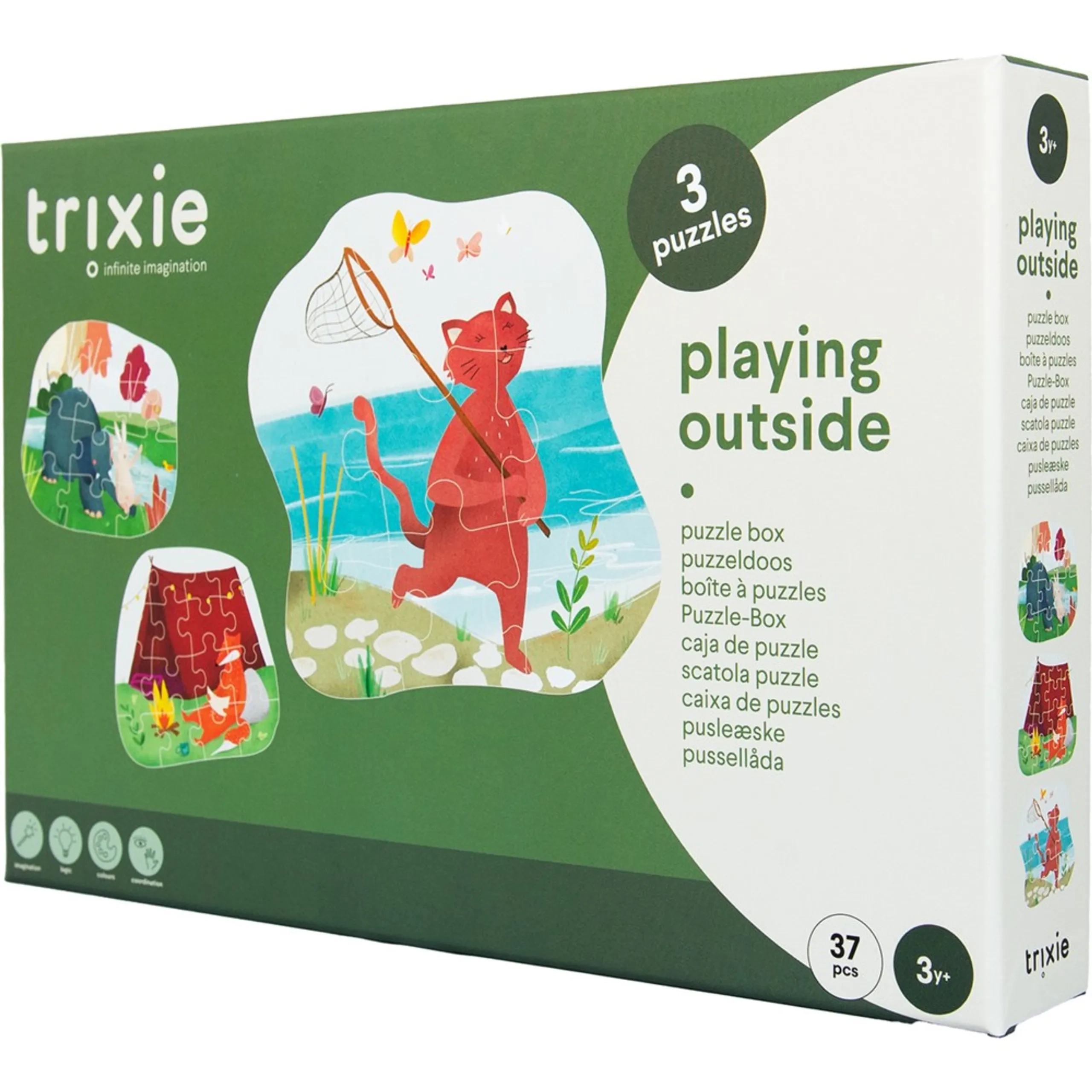 Playing Outside Puzzle (16090809-35-633) - 37 pcs