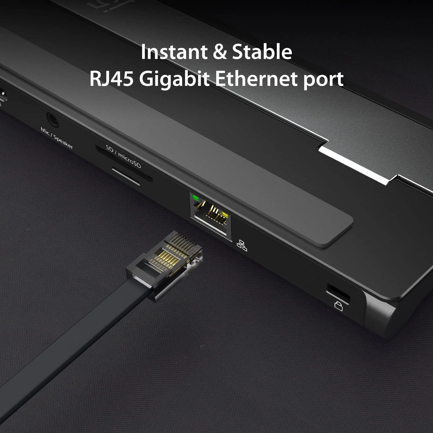 USB-C Dual HDMI Docking Station JCD542 - 4K + 1080p Dual HDMI PD 100W