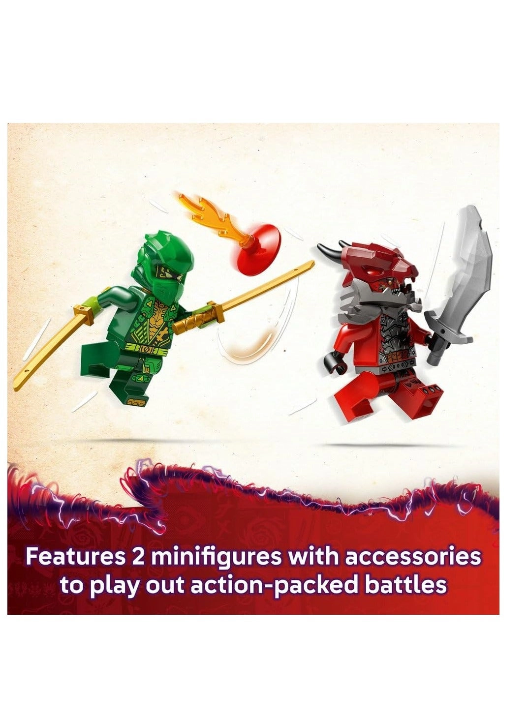 NINJAGO Lloyd's Pull-Back Race Car (71828)