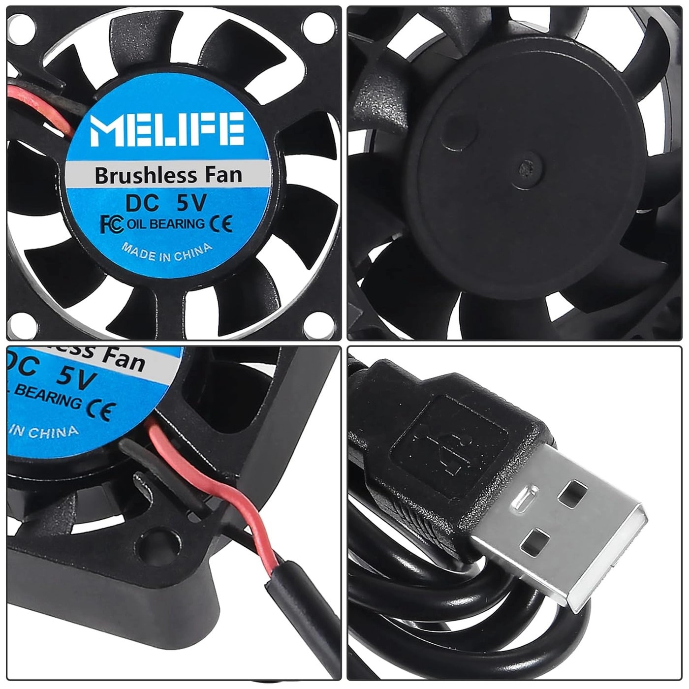 Brushless Cooling Fan - 6Pcs 40mm