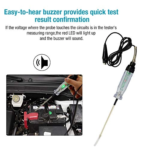 GK5225 - 12 Volts alligator clip Voltmeter