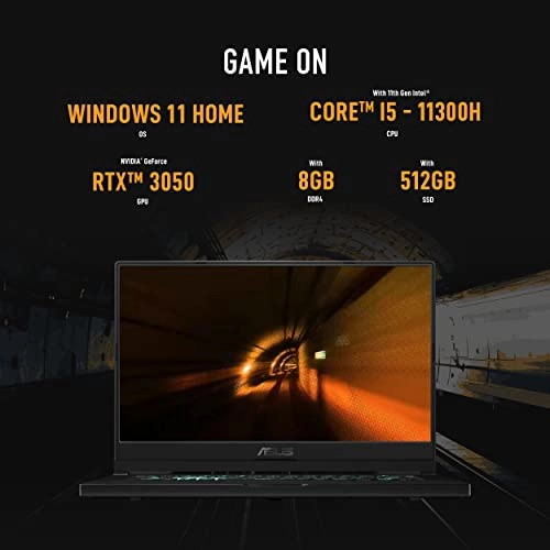 TUF Dash F15 FX516PC-HN558W - 15.6'' Core i5-11300H 8GB DDR4 512GB SSD