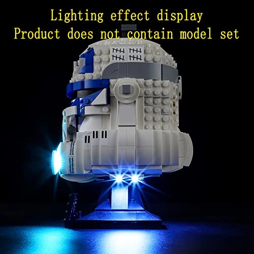 LED Lighting Kit For LEGO Star Wars Clone Commender Cody Helmet 75349