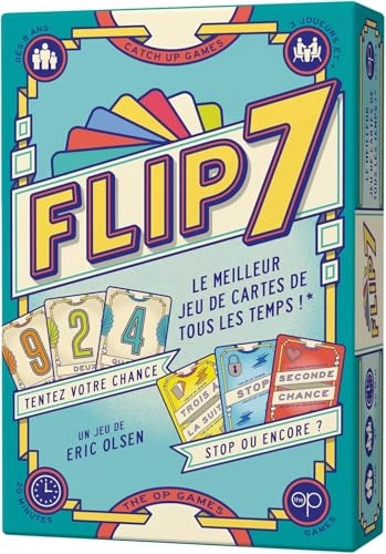 Flip 7 + Dekal + 1 Decap Blumie - French 6 years and up