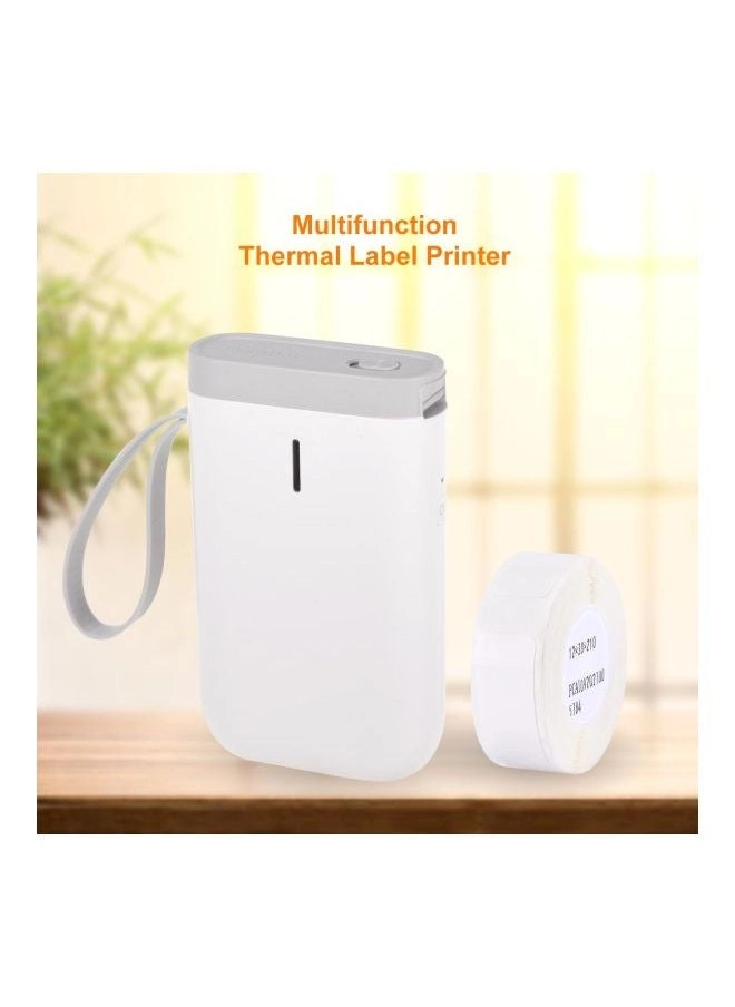 Portable Thermal Mini Photo Rechargeable Labeler - 10 millimeter