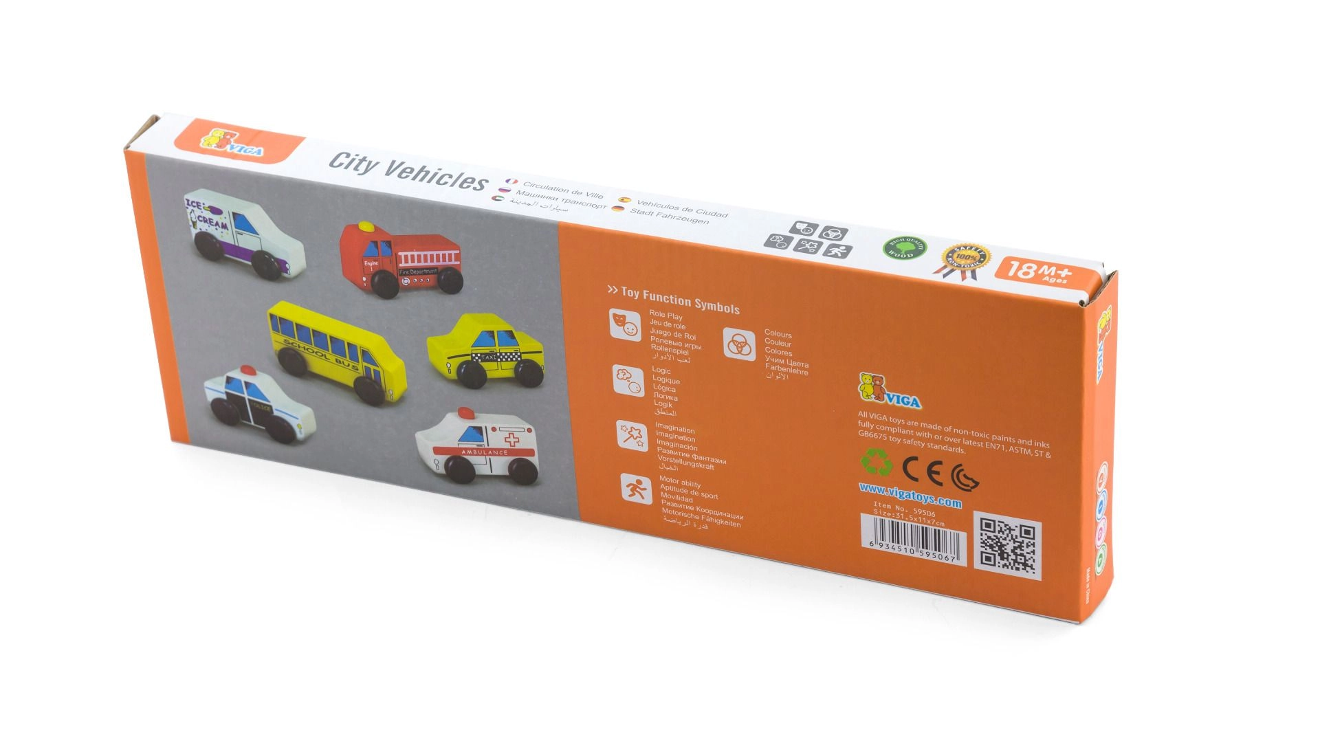 City Vehicles - 6pcs