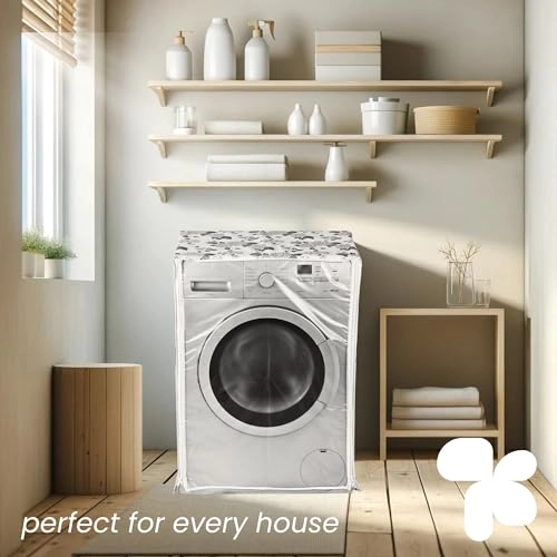 Front Load Washing Machine Cover - LG Samsung IFB Whirlpool Haier Voltas Bosch Siemens