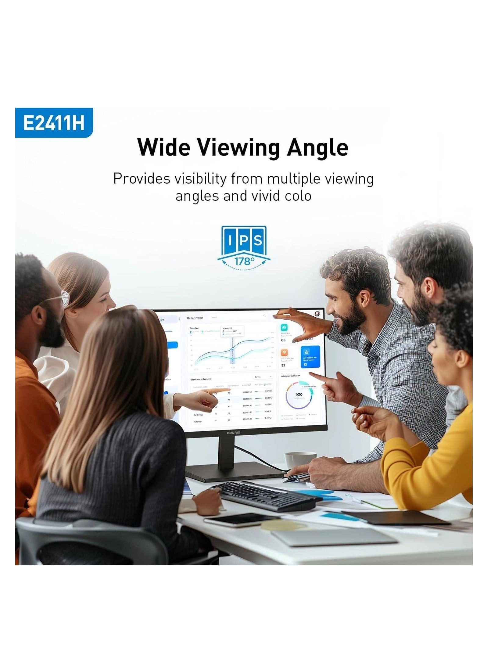 E2411H - 1920x1080 24"