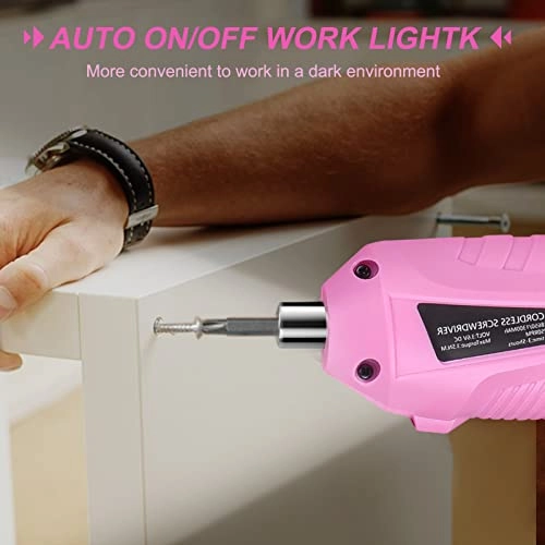 Cordless Screwdriver - 1300 Milliamp Hours