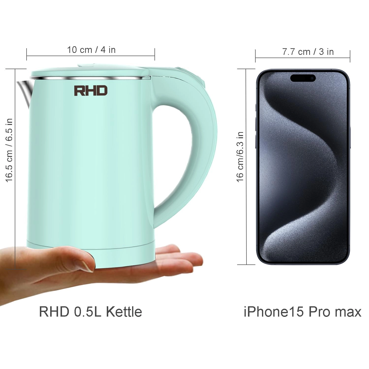 Compact H-Kettle 0.5