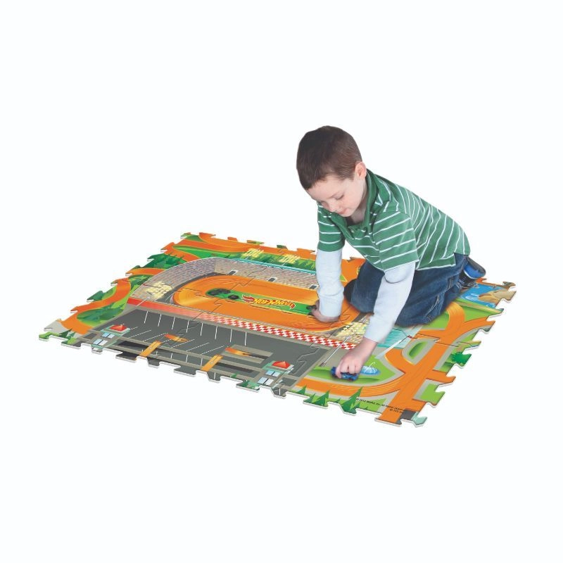 Hot Wheels Tile Mega Mat - 6pcs Bundle