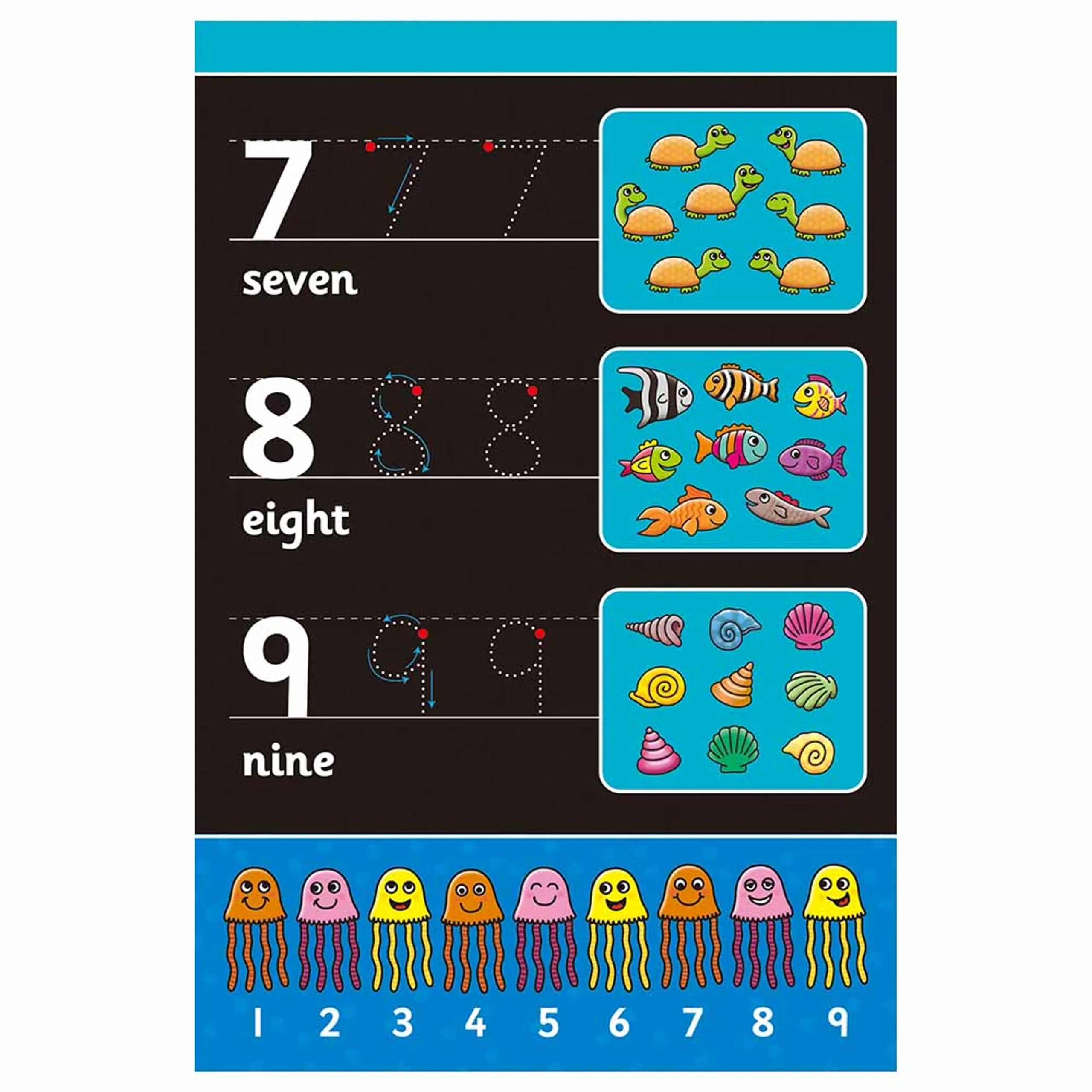 Chalk 123 Counting Book - 3 years and above