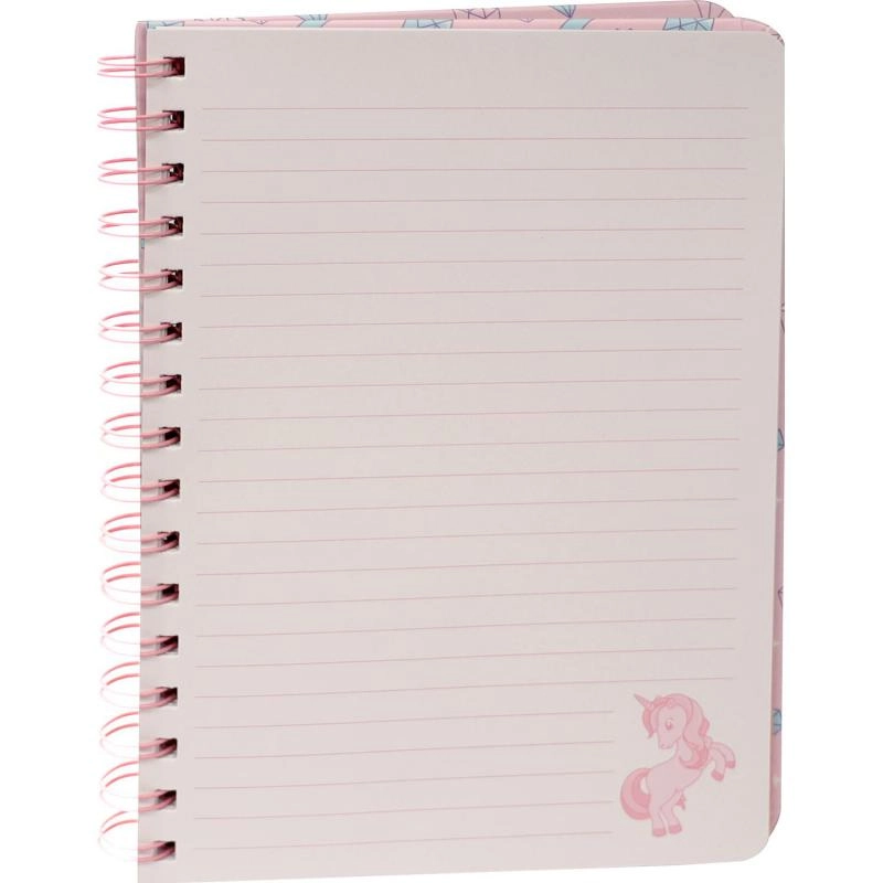 Notebook 19 X 26 cm Spiral - Grid 100 Sheets
