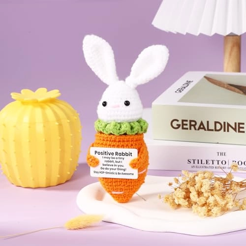 Bunny Positive Crochet - 12 cm