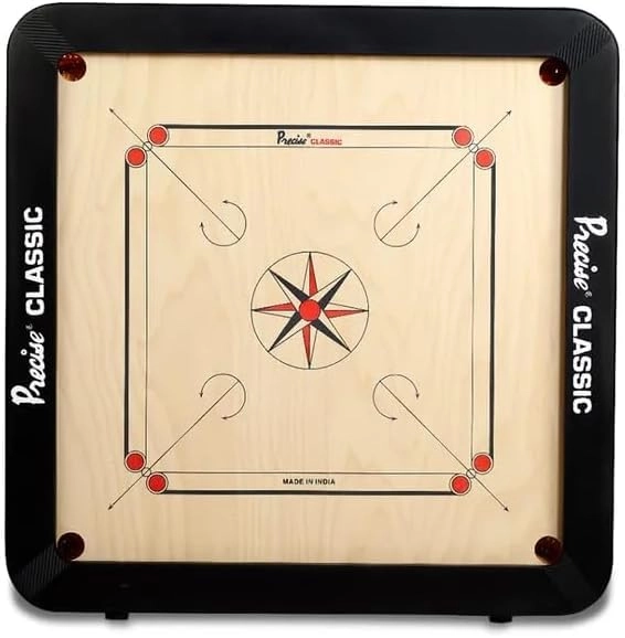 KNK Carrom Board Classic - 20mm Champion