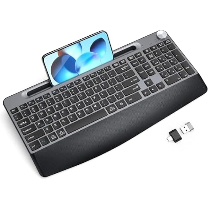 ERGONOMIC WIRELESS KEYBOARD - Wireless
