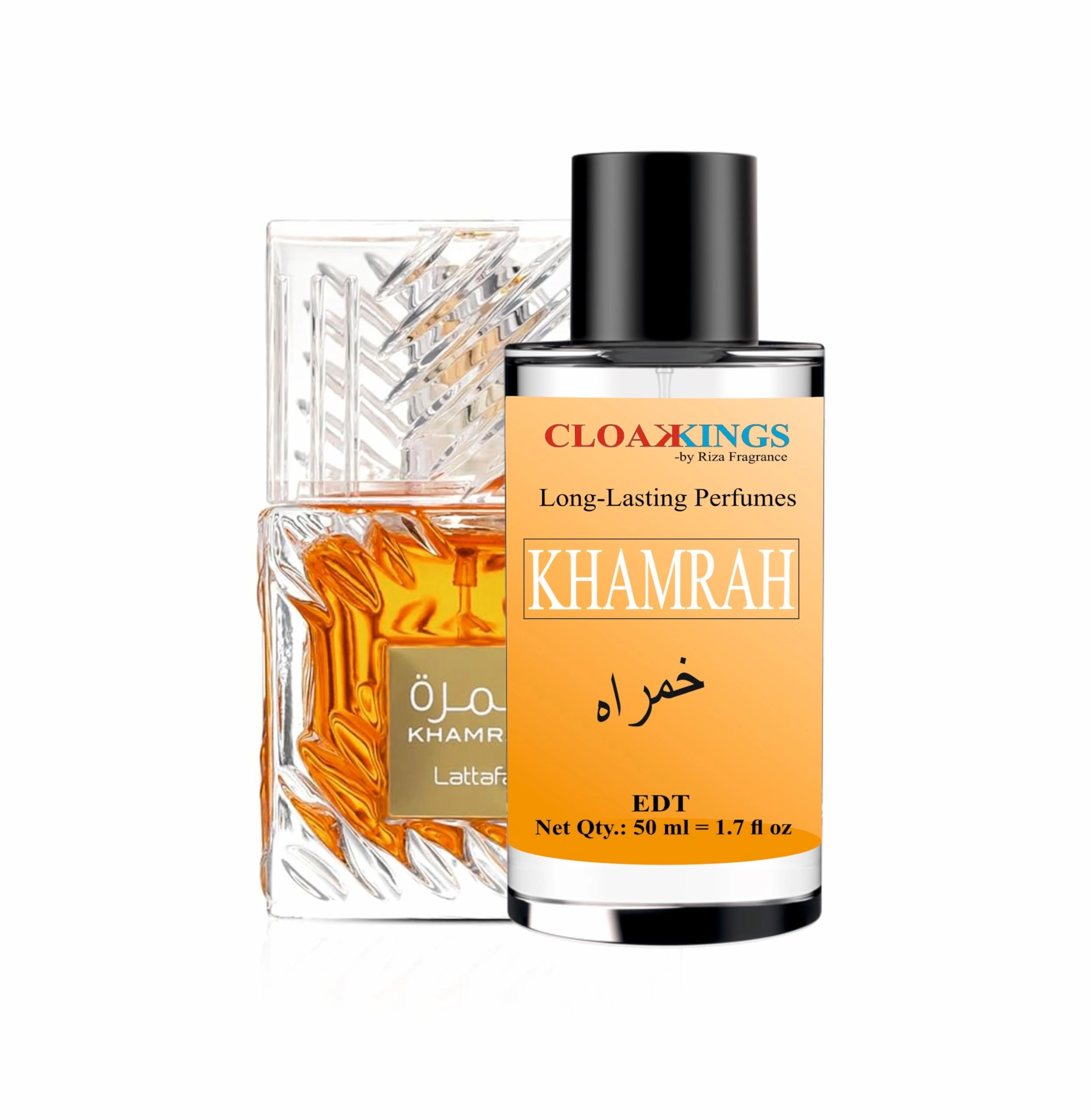 Riza Fragrance, Arif Colony, Aurangabad, Maharashtra. 431001 KHAMRAH Eau de Parfum 50 ml