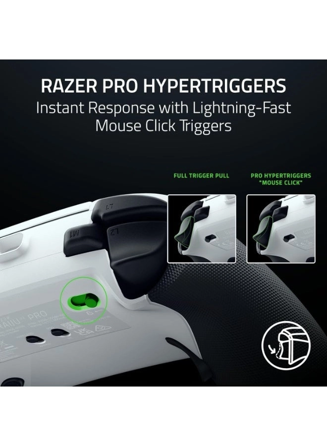 Raiju V3 Pro - White Playstation 5 & Pc