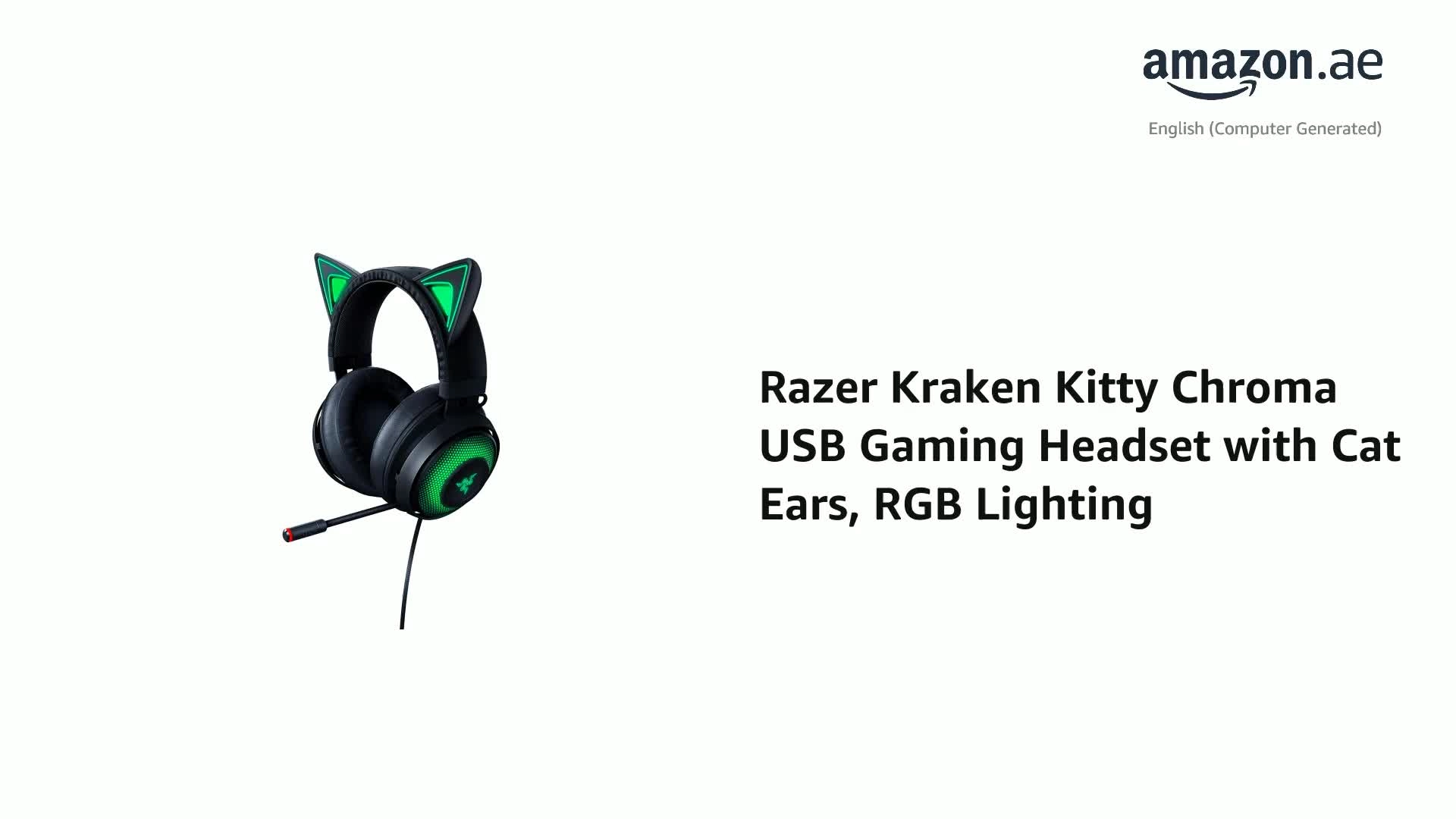 Kraken Kitty Chroma Wired Headset