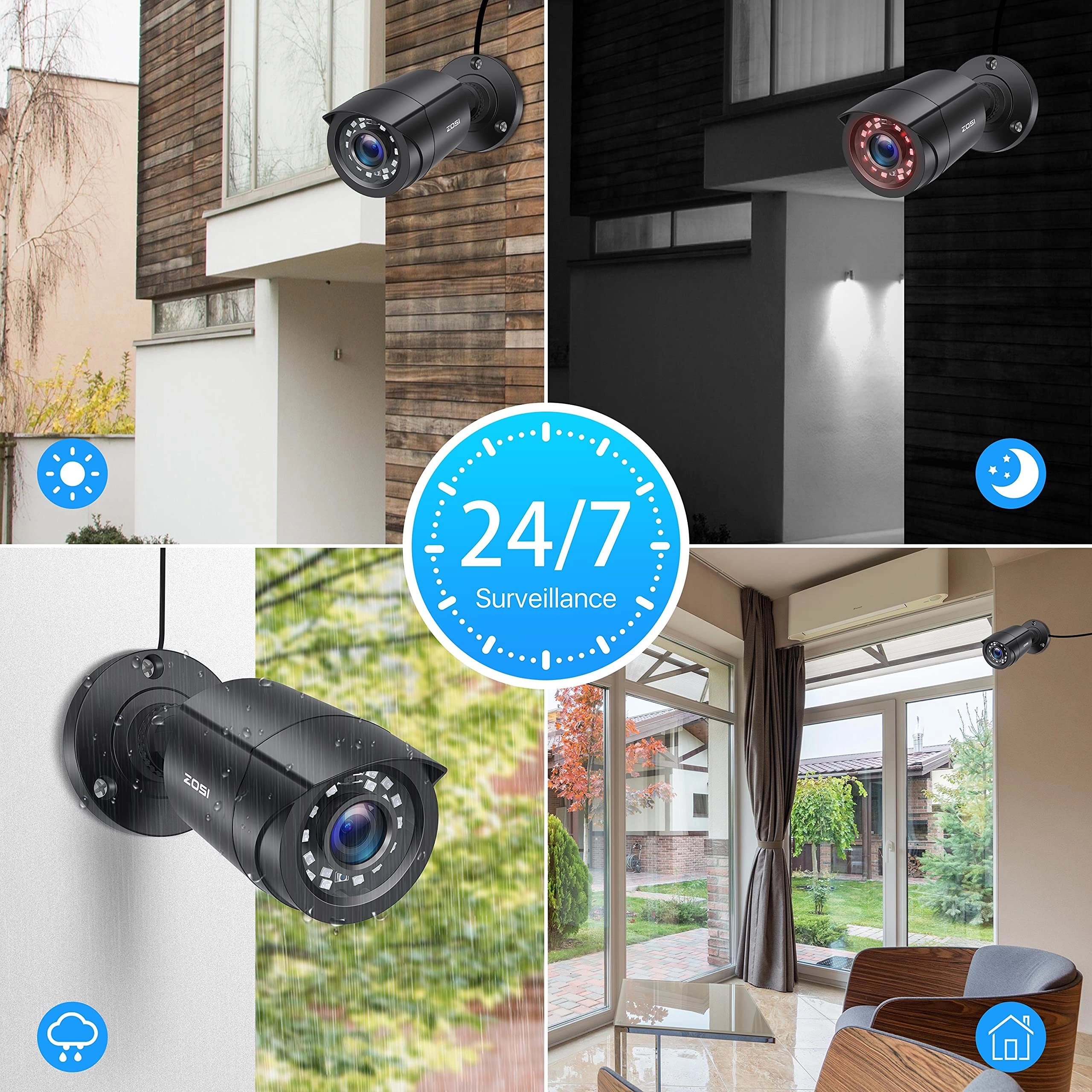 Wired CCTV Camera 1080p