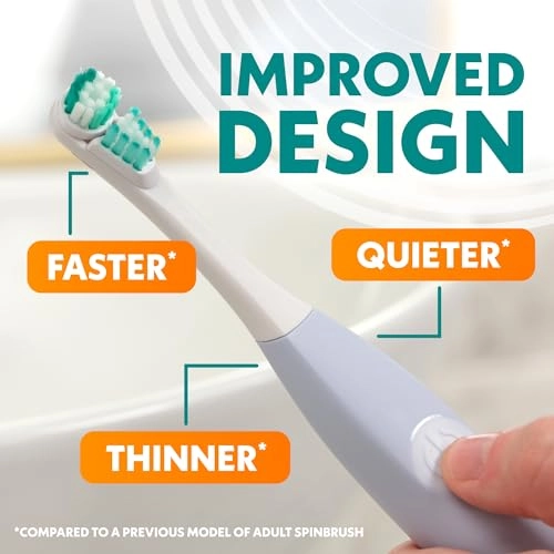 Smart Clean - Battery Powered Soft Bristles Midnight Blue