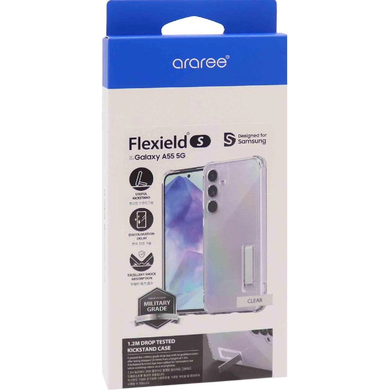 Flexield S Back Cover Mobile Case with Stand for Samsung Galaxy A35 5G