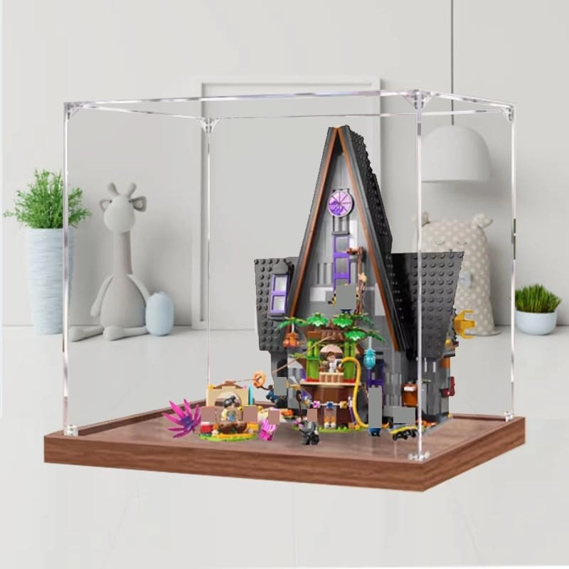Clear Acrylic Display Case - Lego