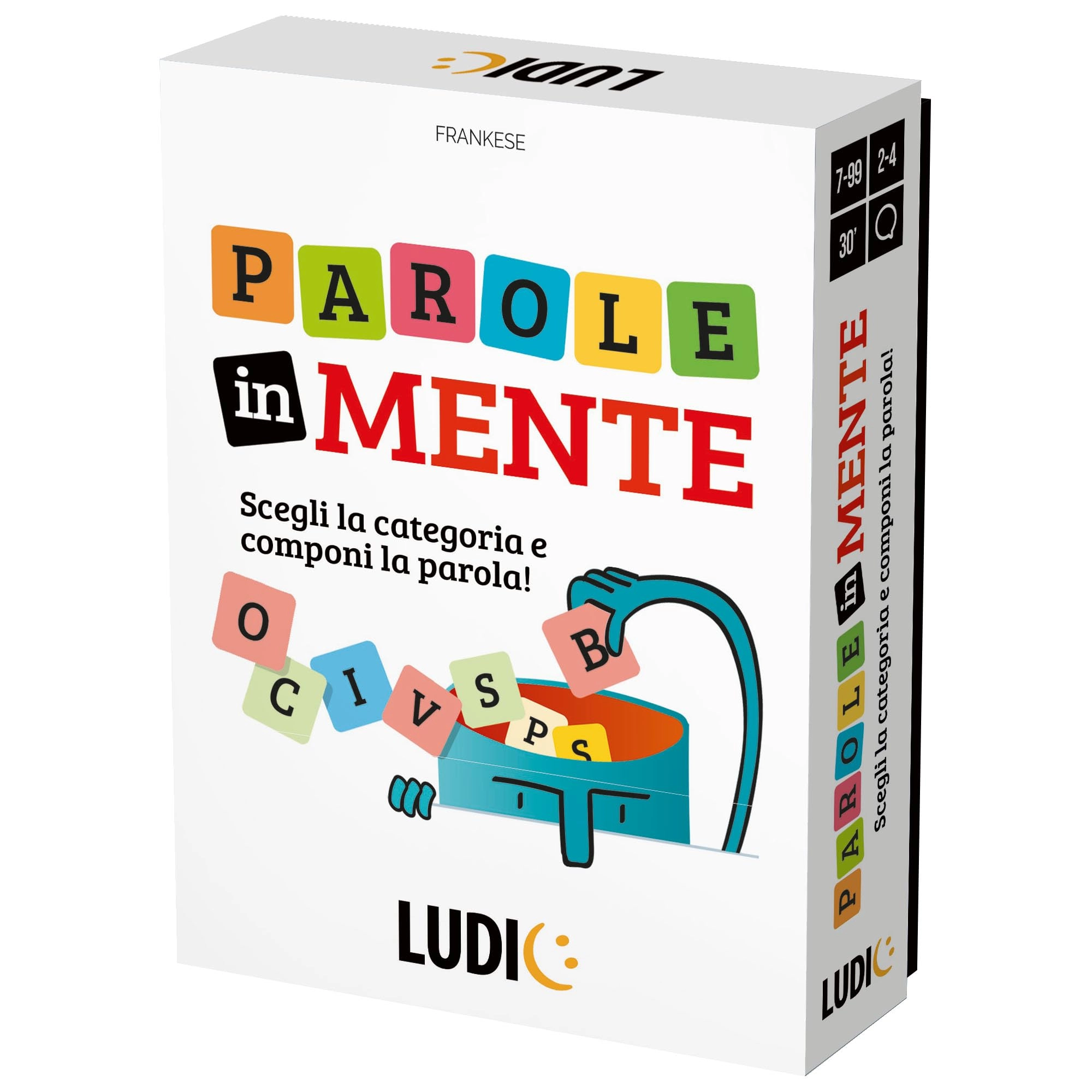Ludic Choose the Category and Compose the Word - Alphabet (Italian)