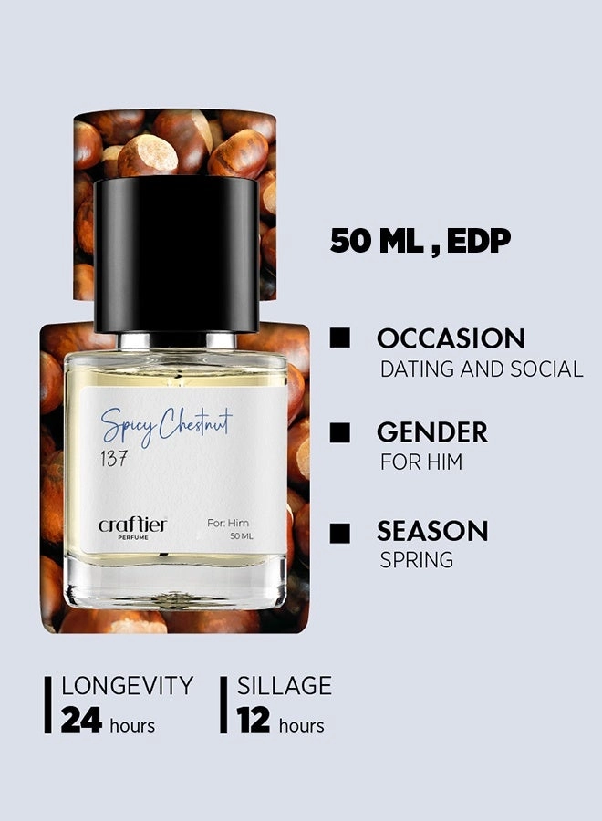 Chestnut Leather Eau de Parfum - 50 ml