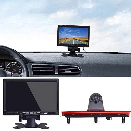Brake Light Reversing Camera + Rear View Mirror Monitor - Night vision 628 x 586 pixels