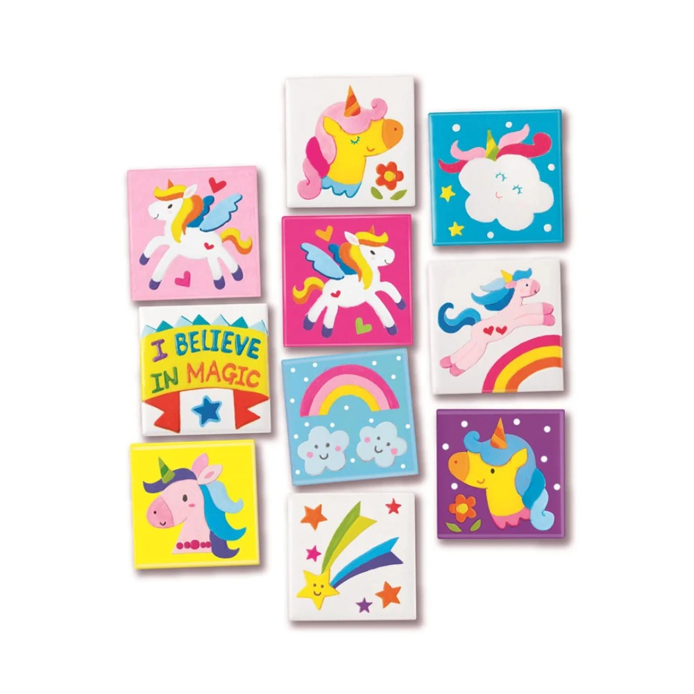 Unicorn Mini Tile Art Kit - Unicorn 6 pieces