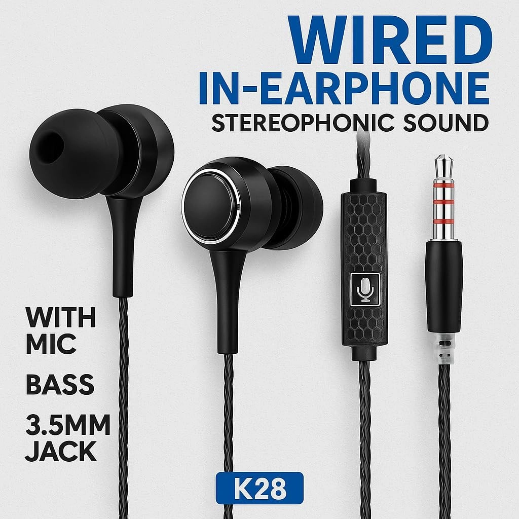 K28 Wired Earbud