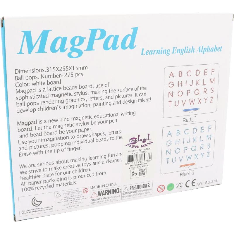 English Alphabets Magnet - 4 Years and Above