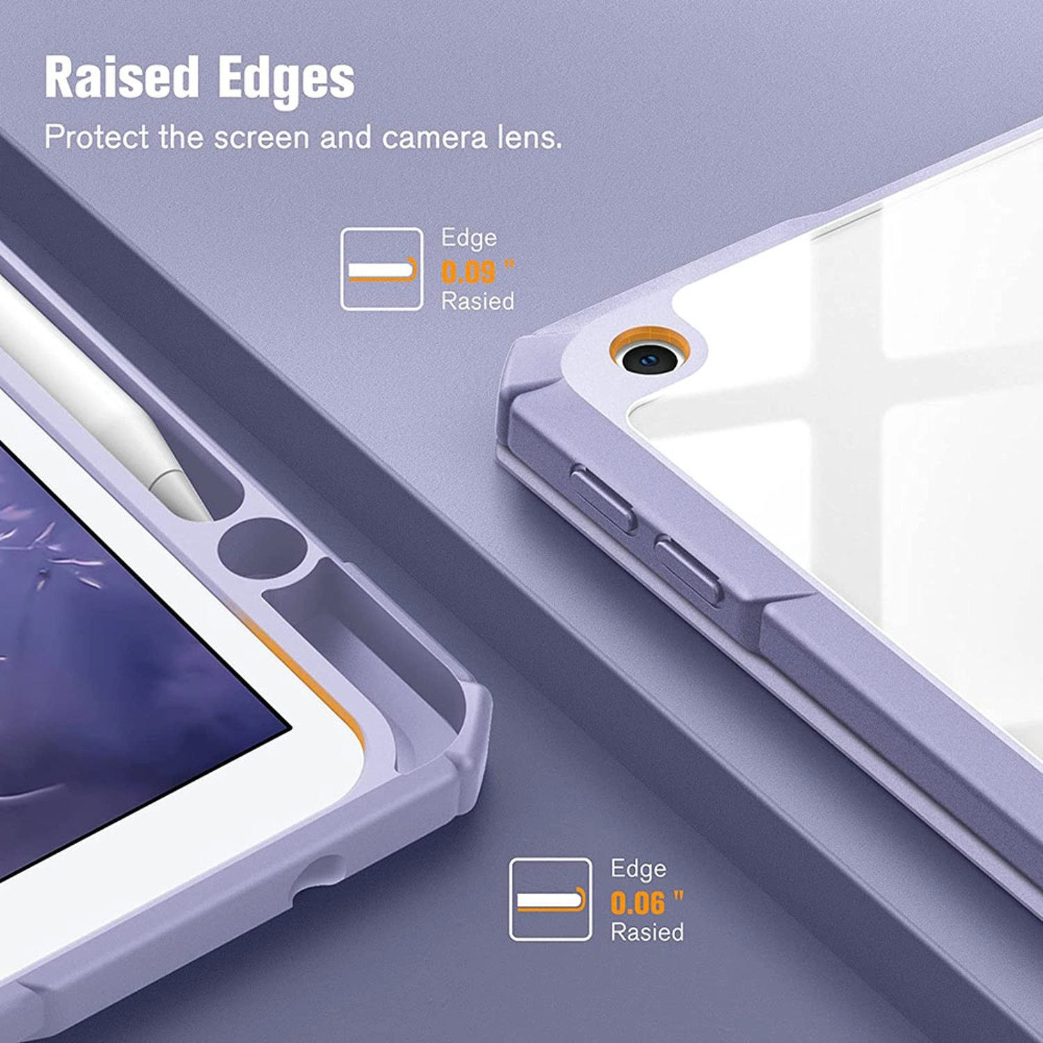 Magnetic Case for iPad 10.2-inch and iPad 10.5-inch (2021)