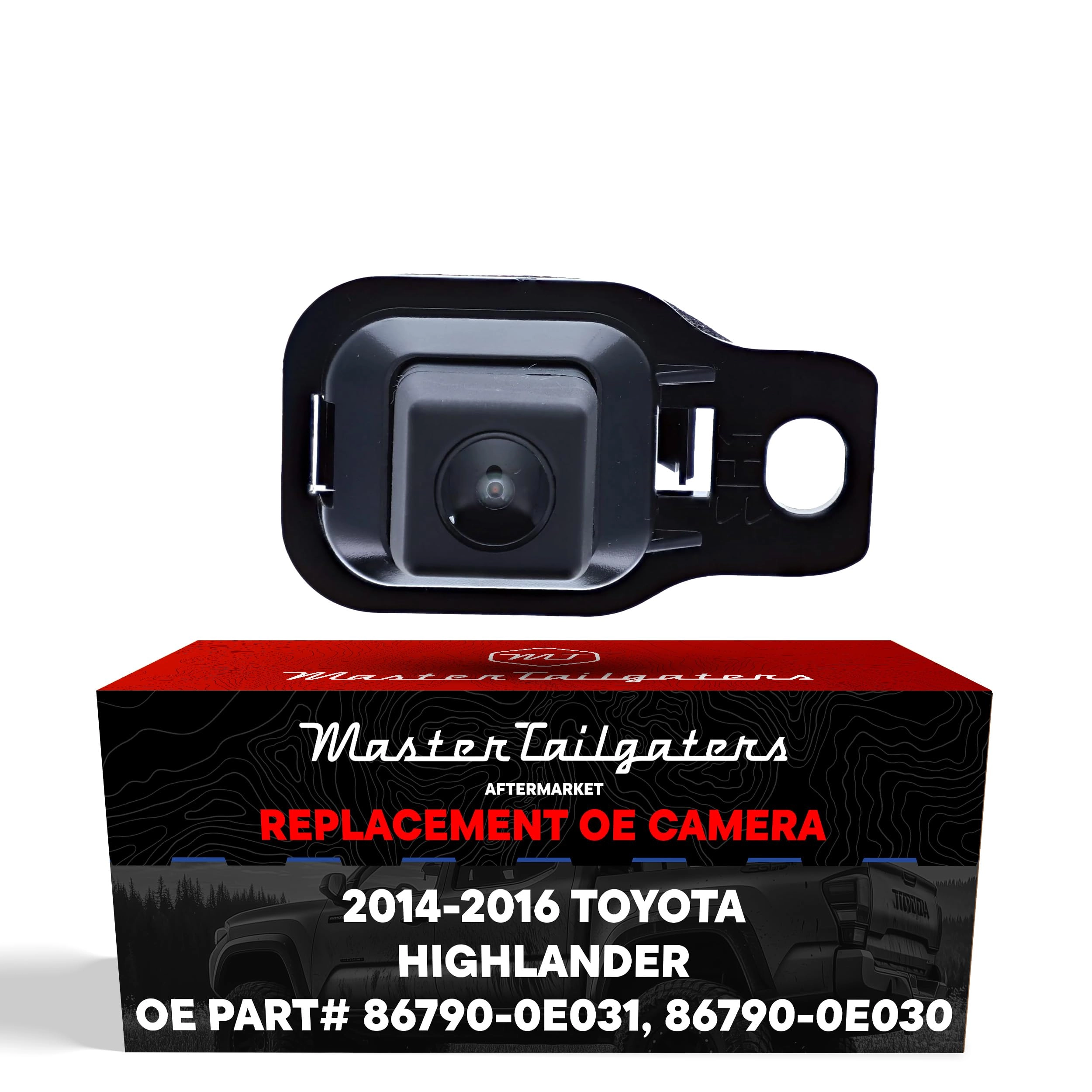 Master Tailgaters Backup Camera - Plug In 600 TV Lines