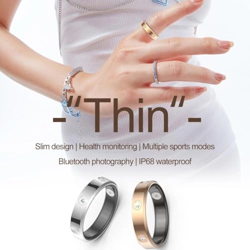 Fit Ring - Smart Ring Heart Rate Blood Oxygen