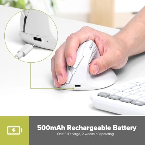 M618Mini Vertical Mouse - Wireless