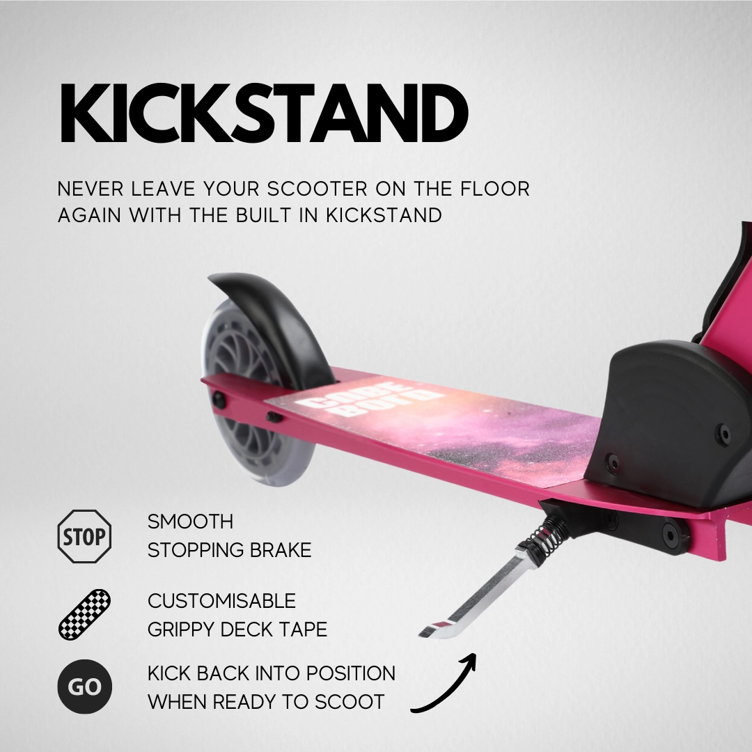Deluxe 2-Wheel Kick Scooter – Foldable