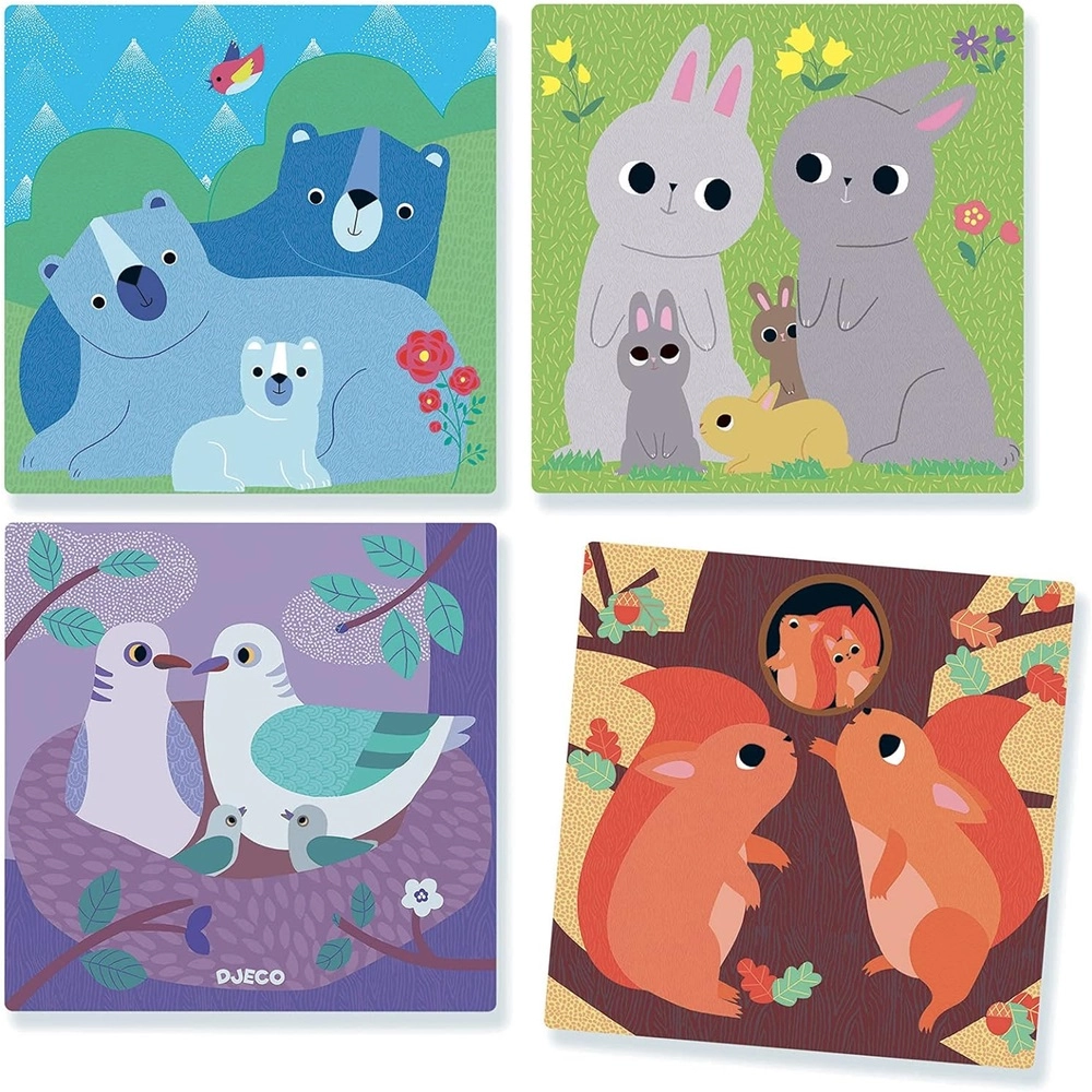 Puzz Up - 3 years and up 4 pieces