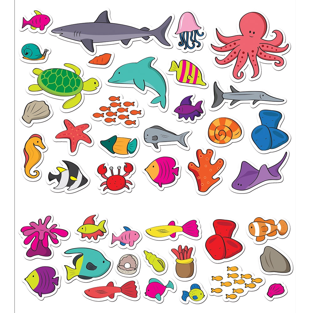 Aquarium Reusable Sticker Pad