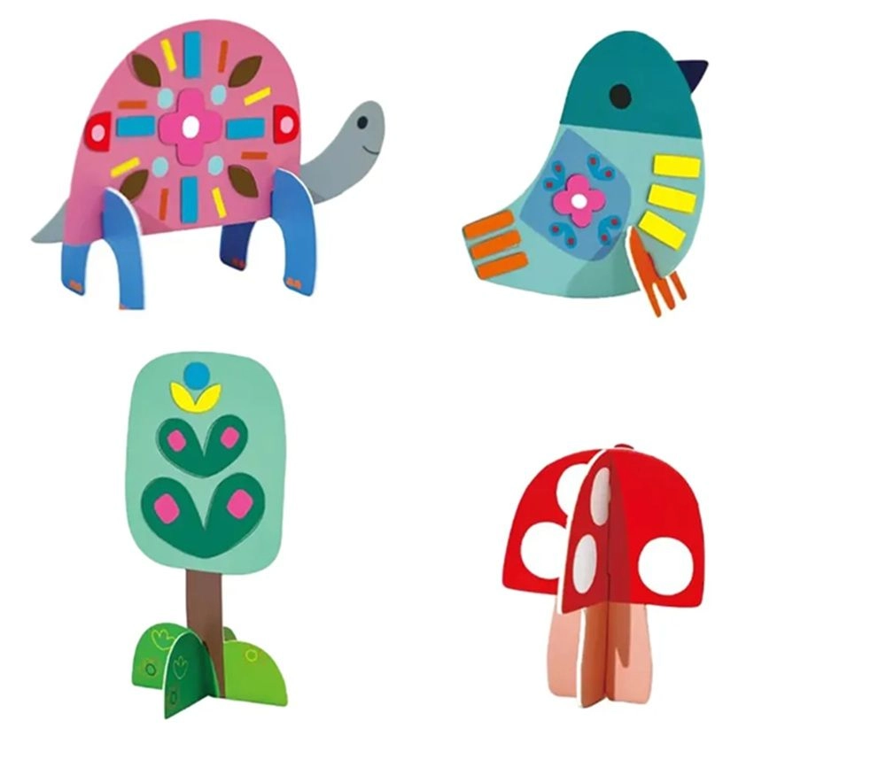 Stick N Play Series Kit - Secret Garden - 3+ years 8 pieces