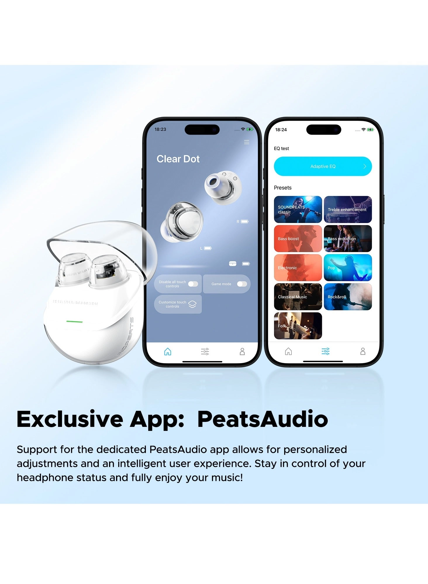 Clear Wireless Earbud