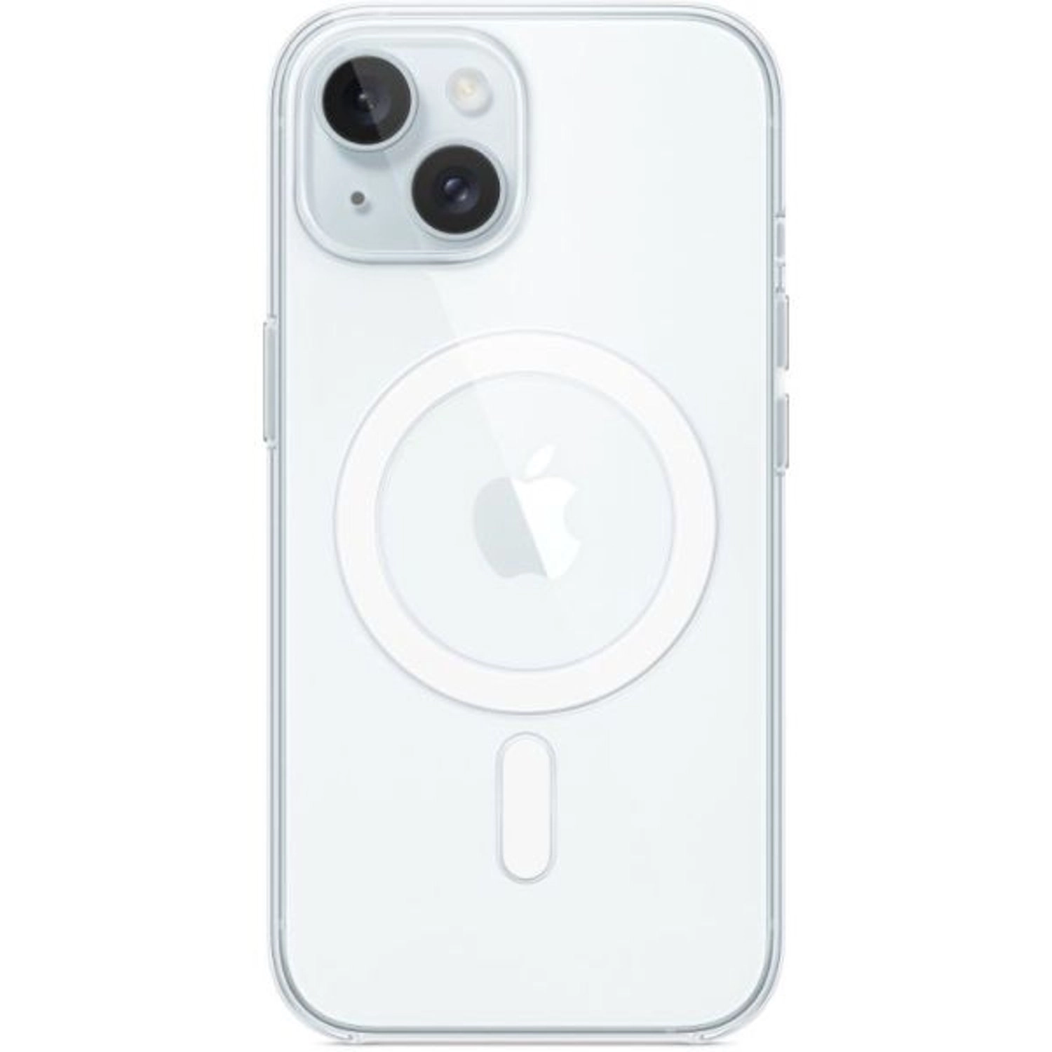 Back Cover Mobile Case Clear with MagSafe for iPhone 15