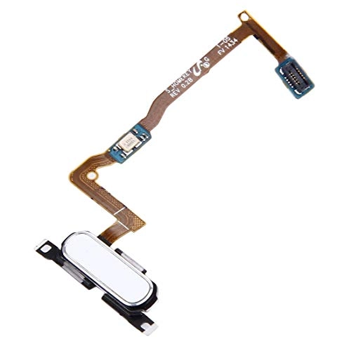 Home Button with Flex Cable for Galaxy Alpha / G850F - White