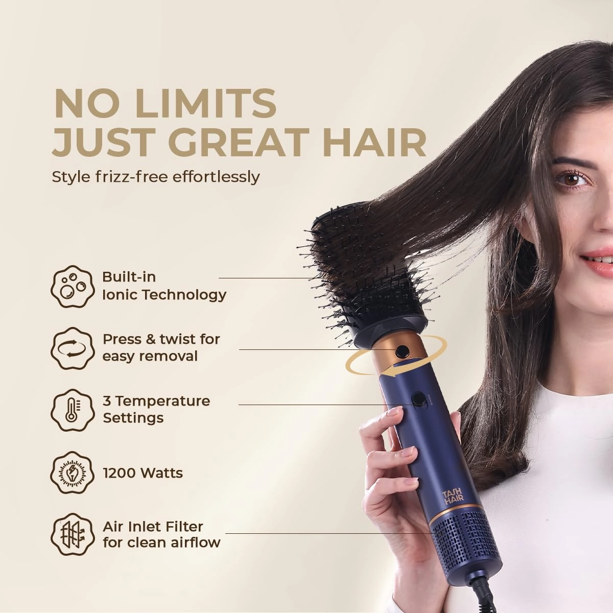 Multi Styler - 6-in-1 1200W Purple