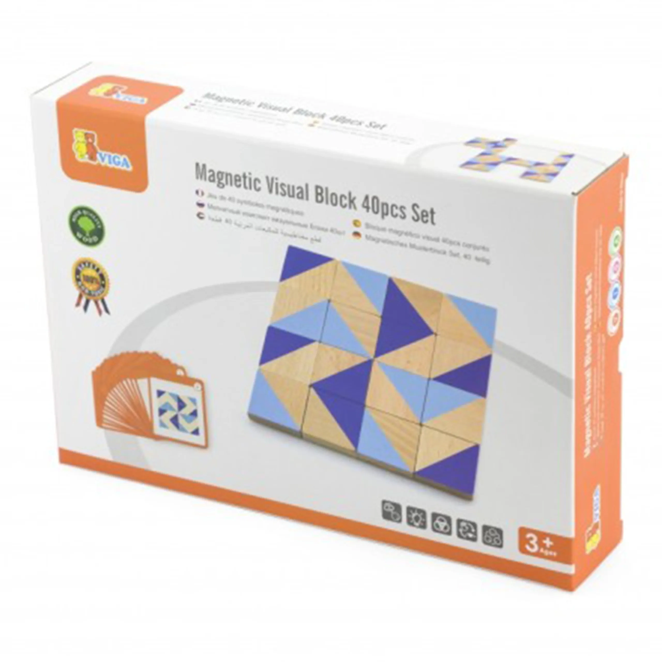 Magnetic Tangram Block - 35 pcs