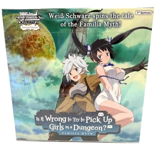 Is It Wrong to Try to Pick Up Girls in a Dungeon? Booster Box English Edition - 9 cards