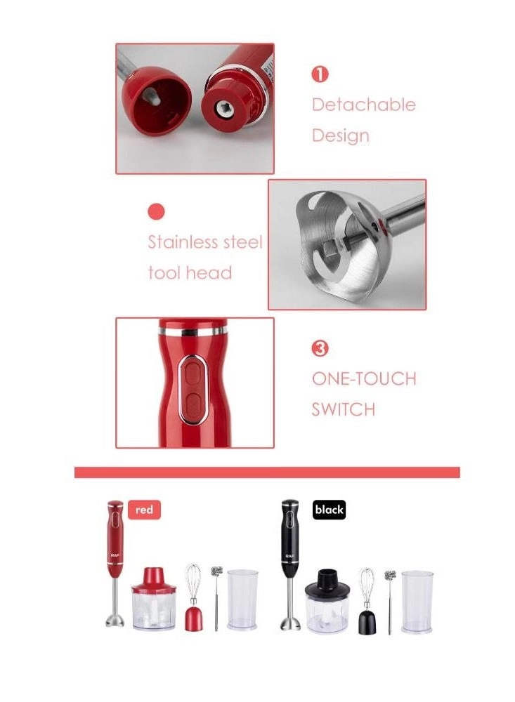 Blender Set - Stainless Steel Turbo Boost Chopper